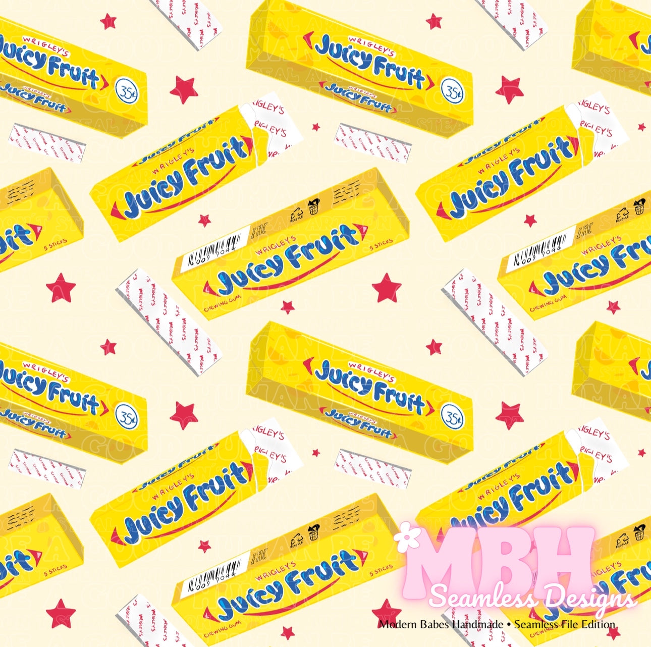 Juicy Fruit Seamless Pattern