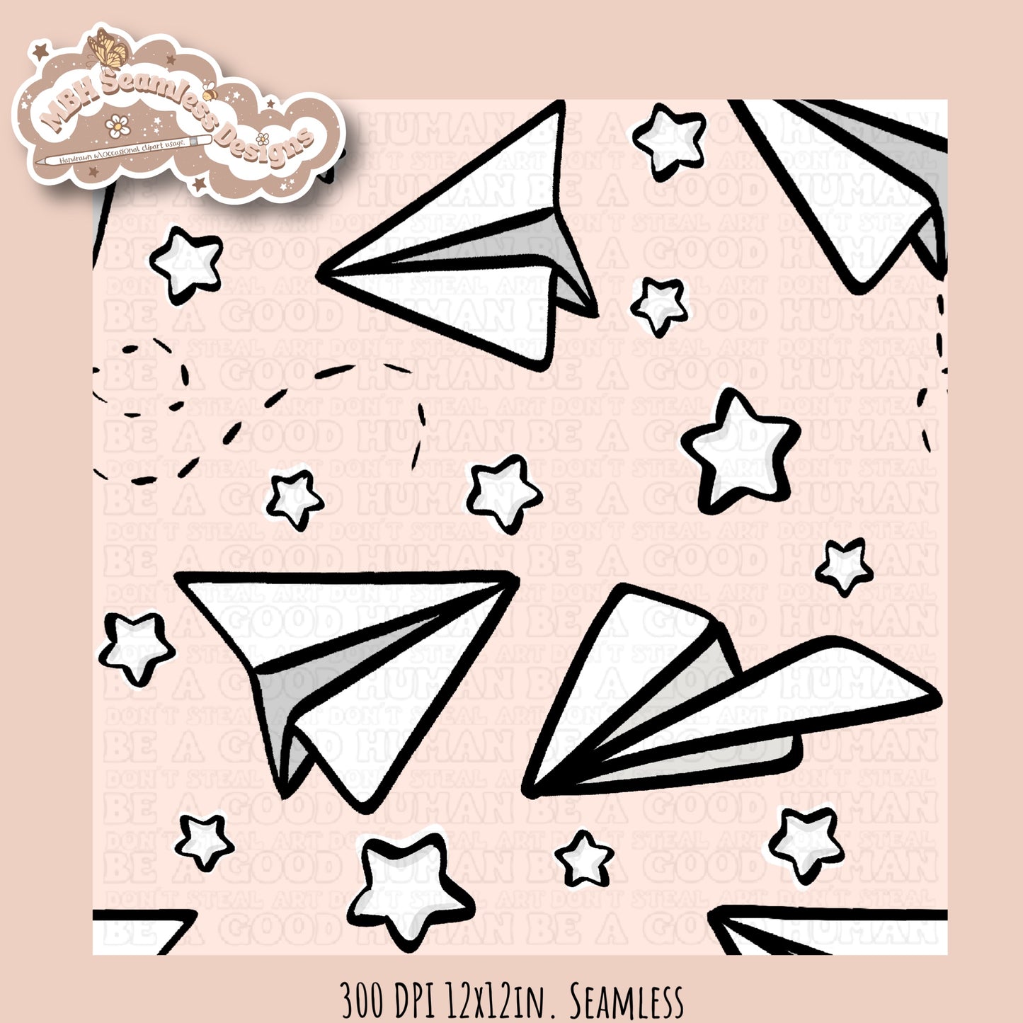 Starry Paper Airplanes•Multiple Colorway Options