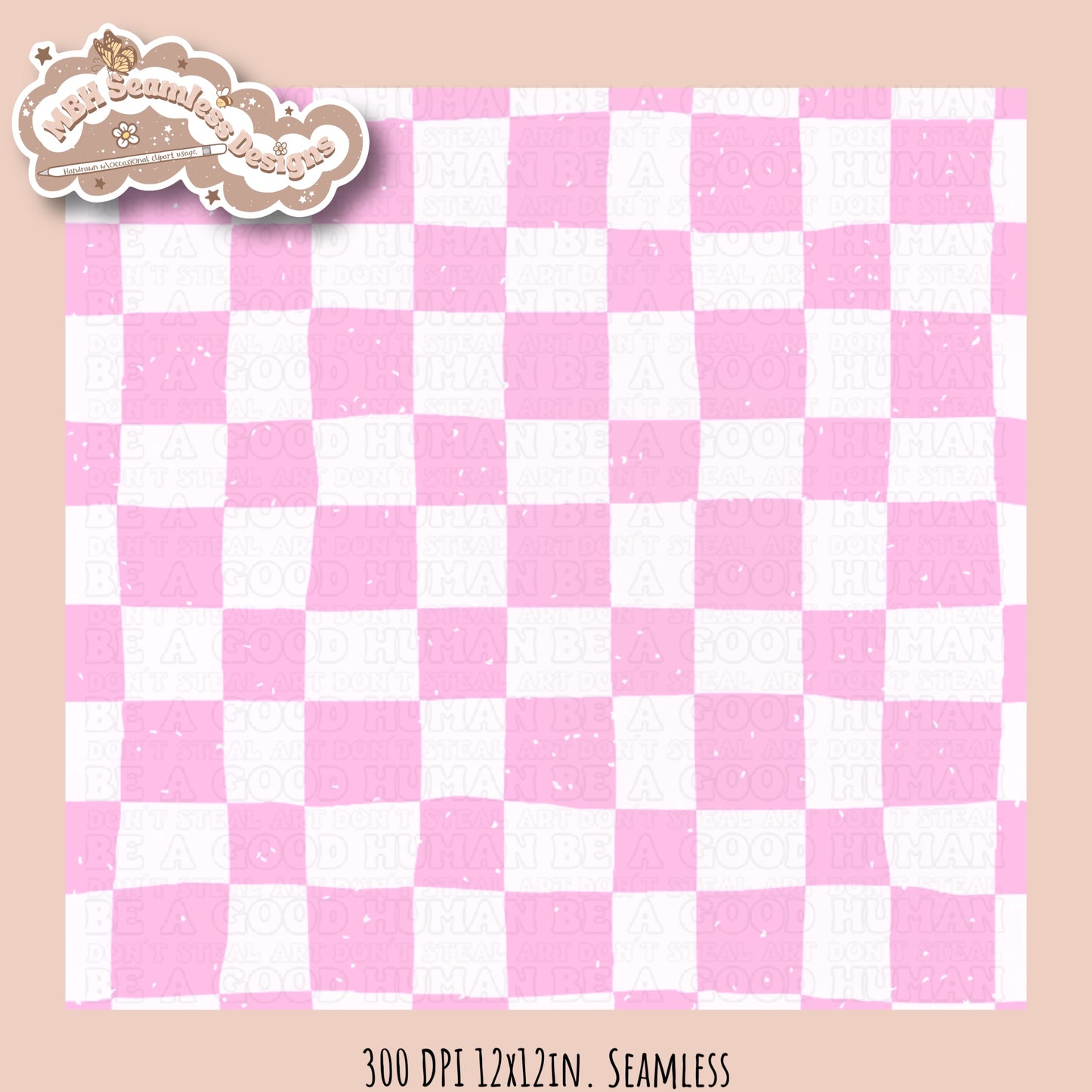 Girly Crabs Seamless Pattern & PNG•Multiple Colorway Options