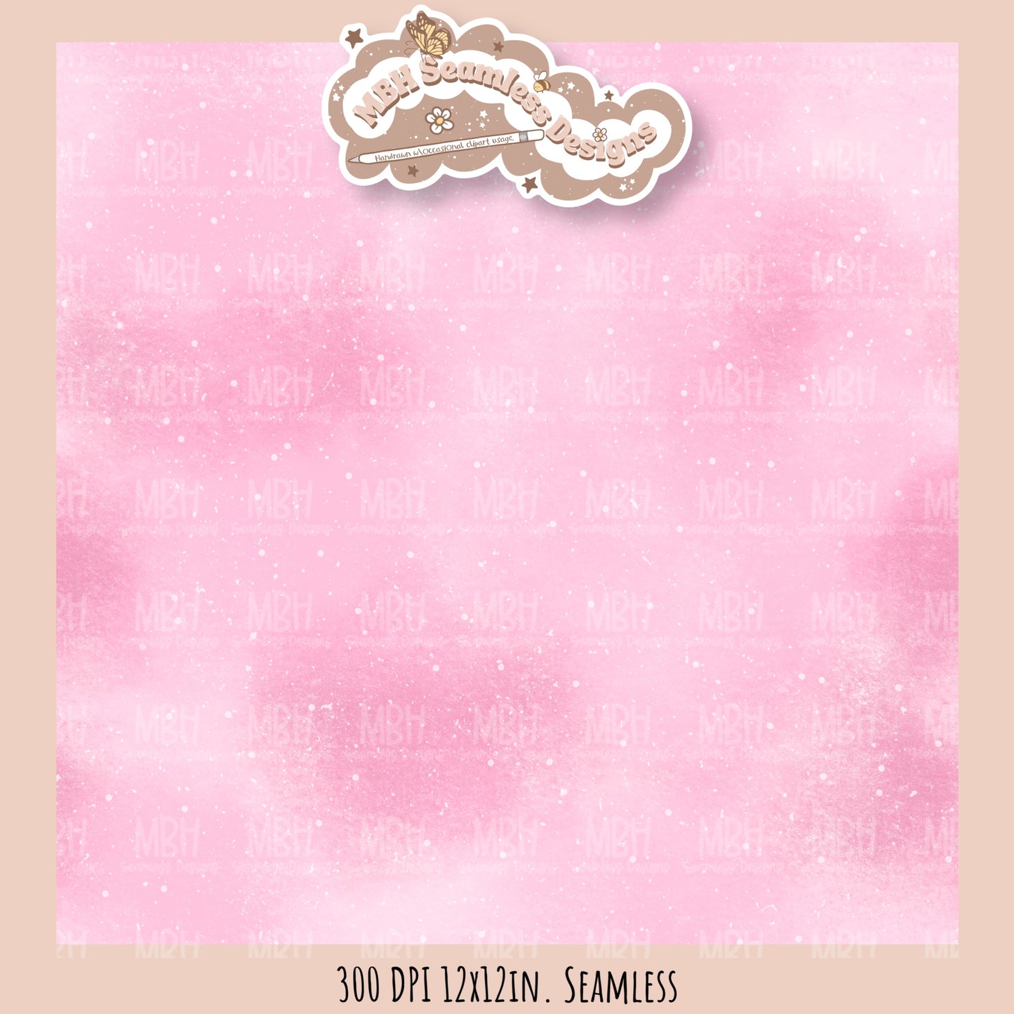 Cola Bottle Caps Seamless Pattern // Multiple Colorway Options