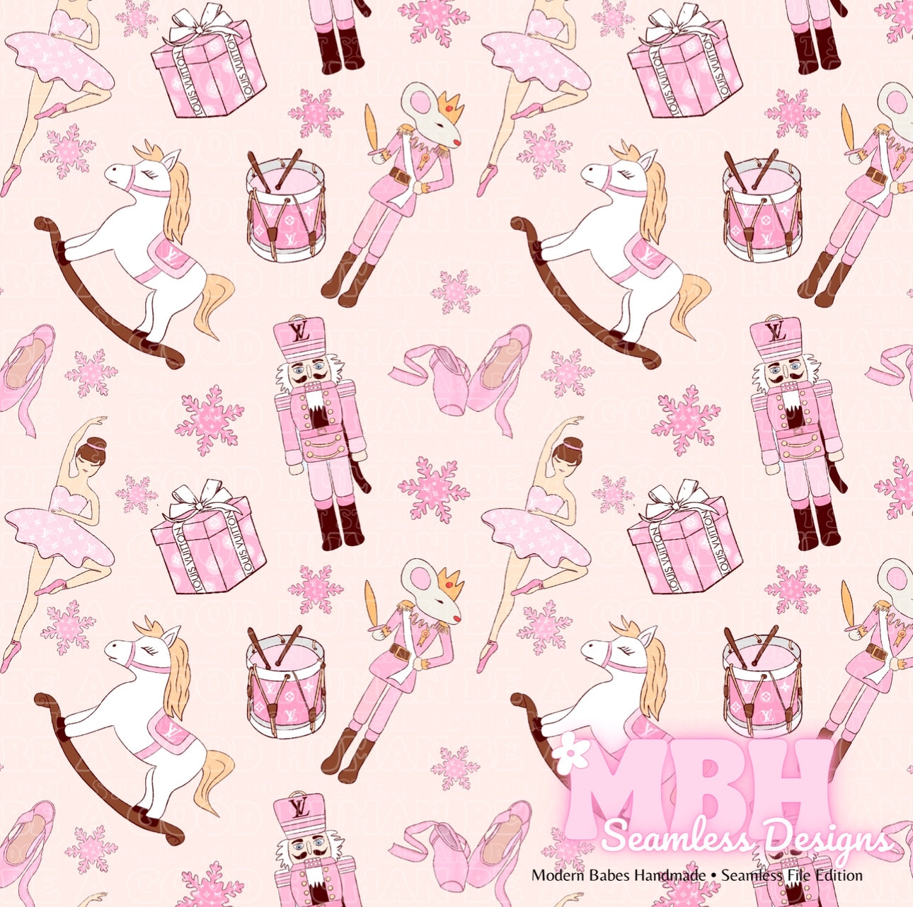Nutcracker BOUJEE Seamless Pattern