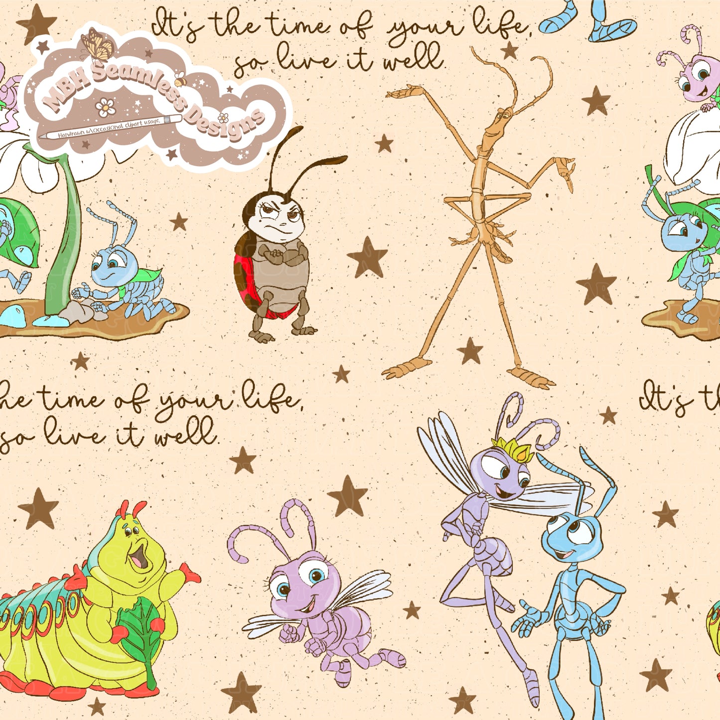 A Bugs Life Song Lyrics MULTIPLE COLORWAYS