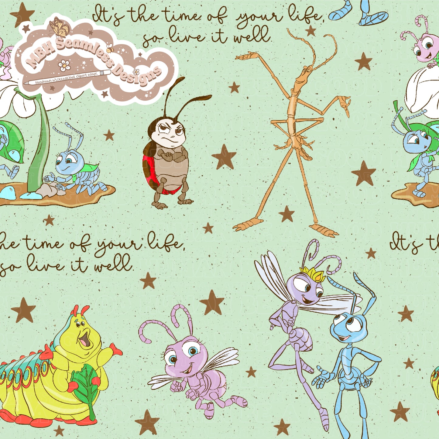 A Bugs Life Song Lyrics MULTIPLE COLORWAYS