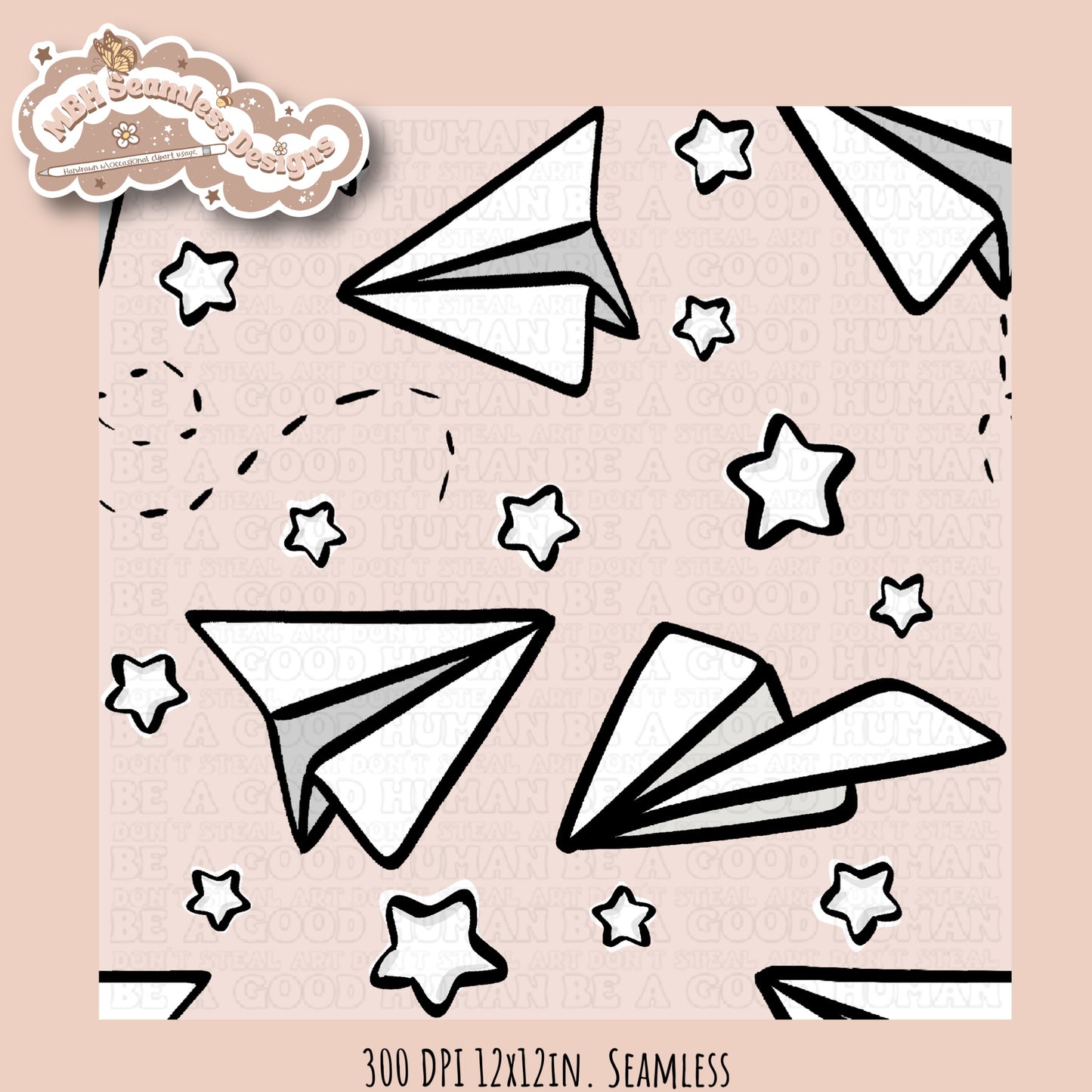 Starry Paper Airplanes•Multiple Colorway Options