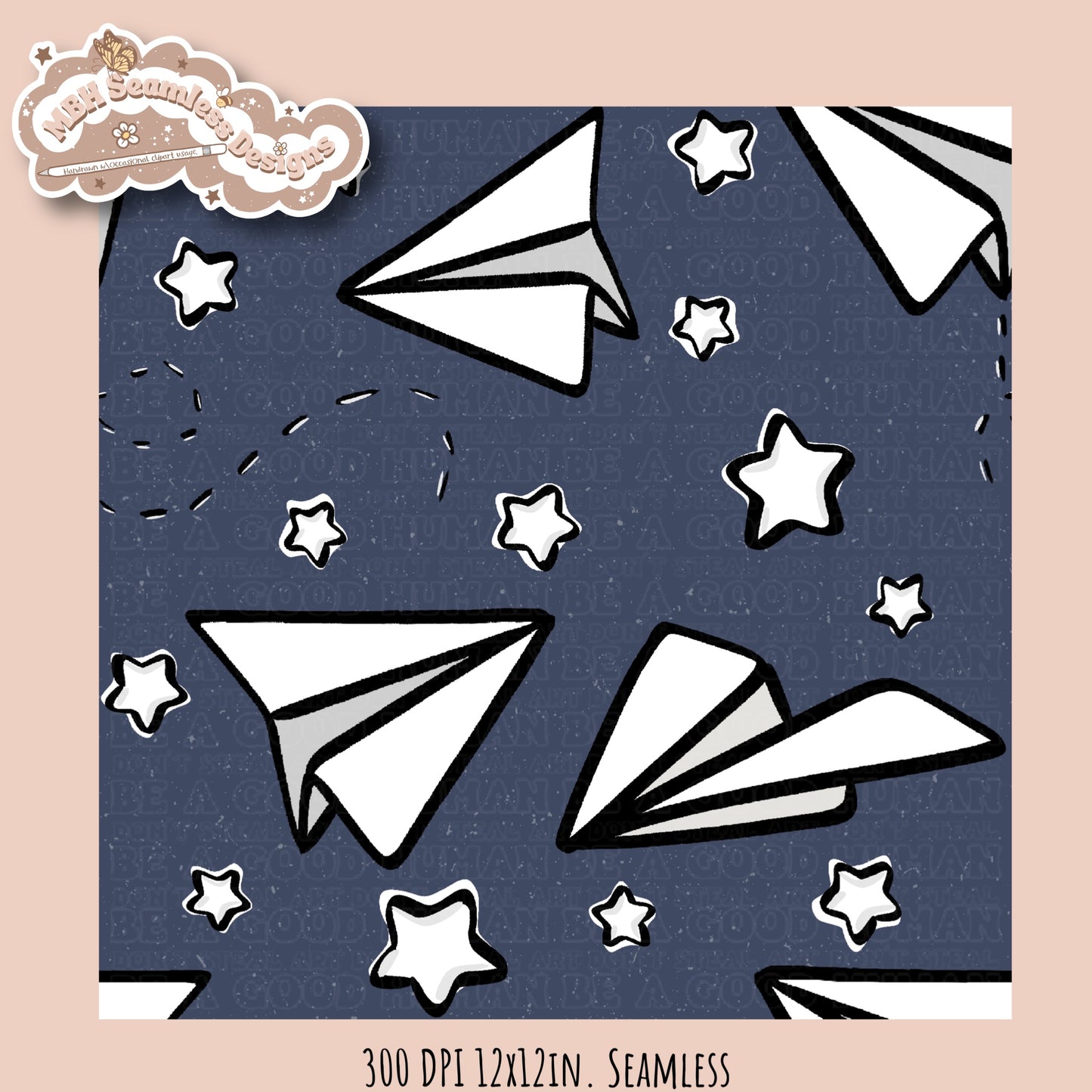 Starry Paper Airplanes•Multiple Colorway Options