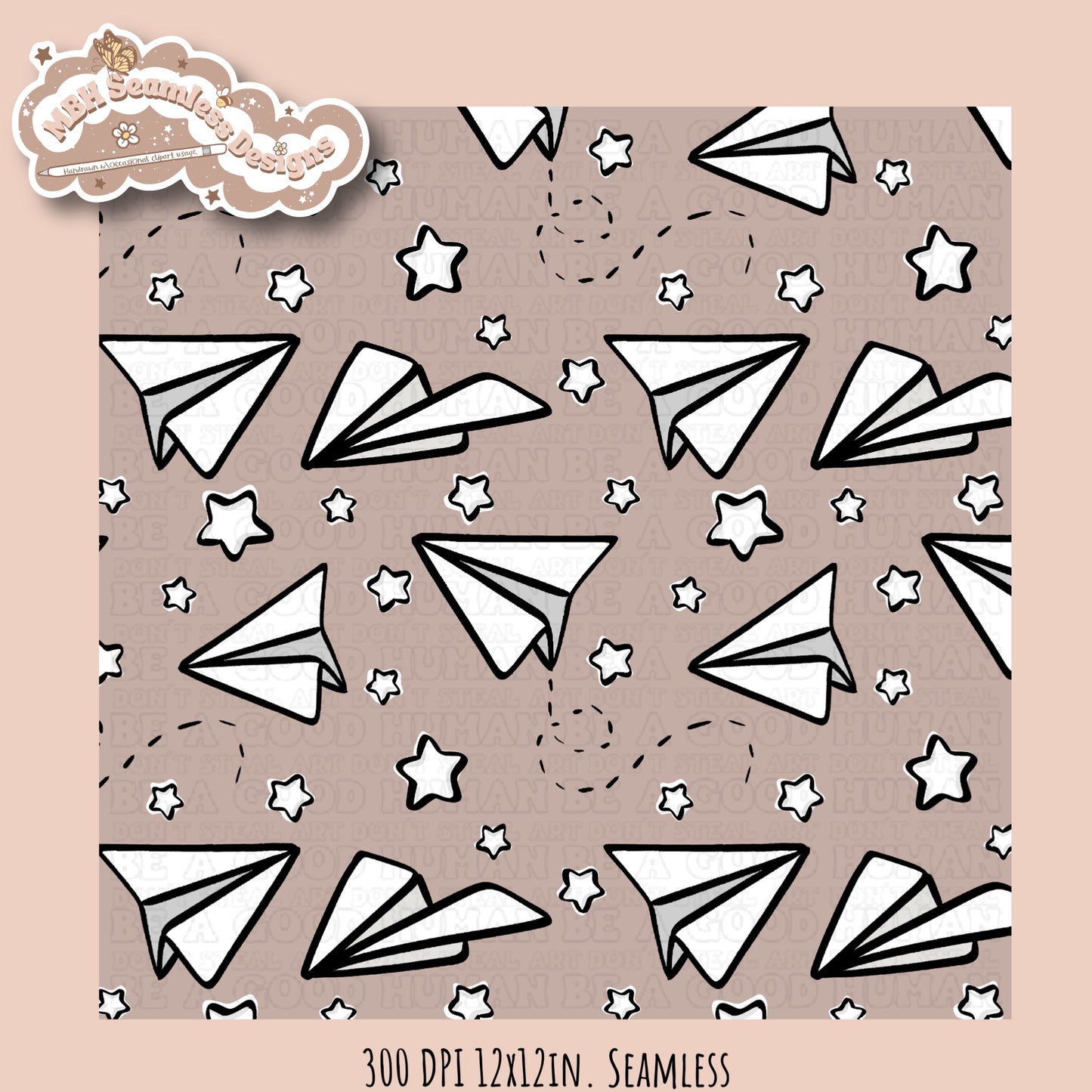 Starry Paper Airplanes•Multiple Colorway Options