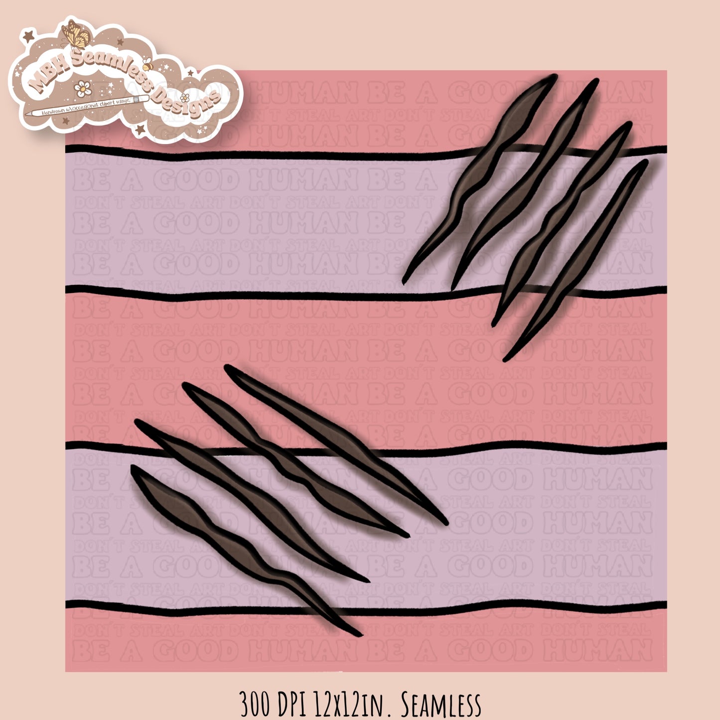 Freddy X Tattoo Floral Seamless Pattern Multiple Colorways