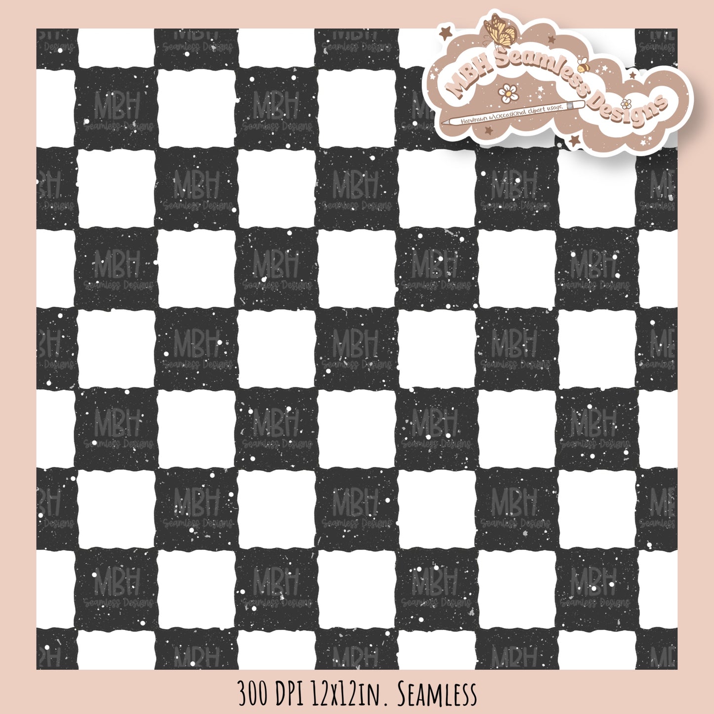 One in a Melon Seamless Pattern • Multiple Colorways • Coordinates•PNG
