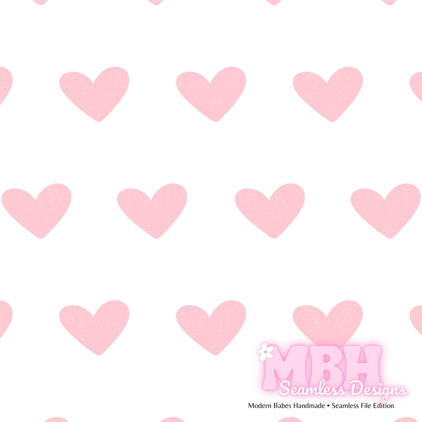 Distressed Hearts Assorted Colors Seamless Patterns