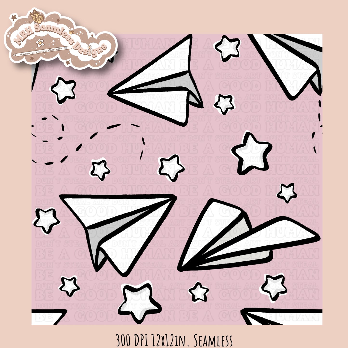 Starry Paper Airplanes•Multiple Colorway Options