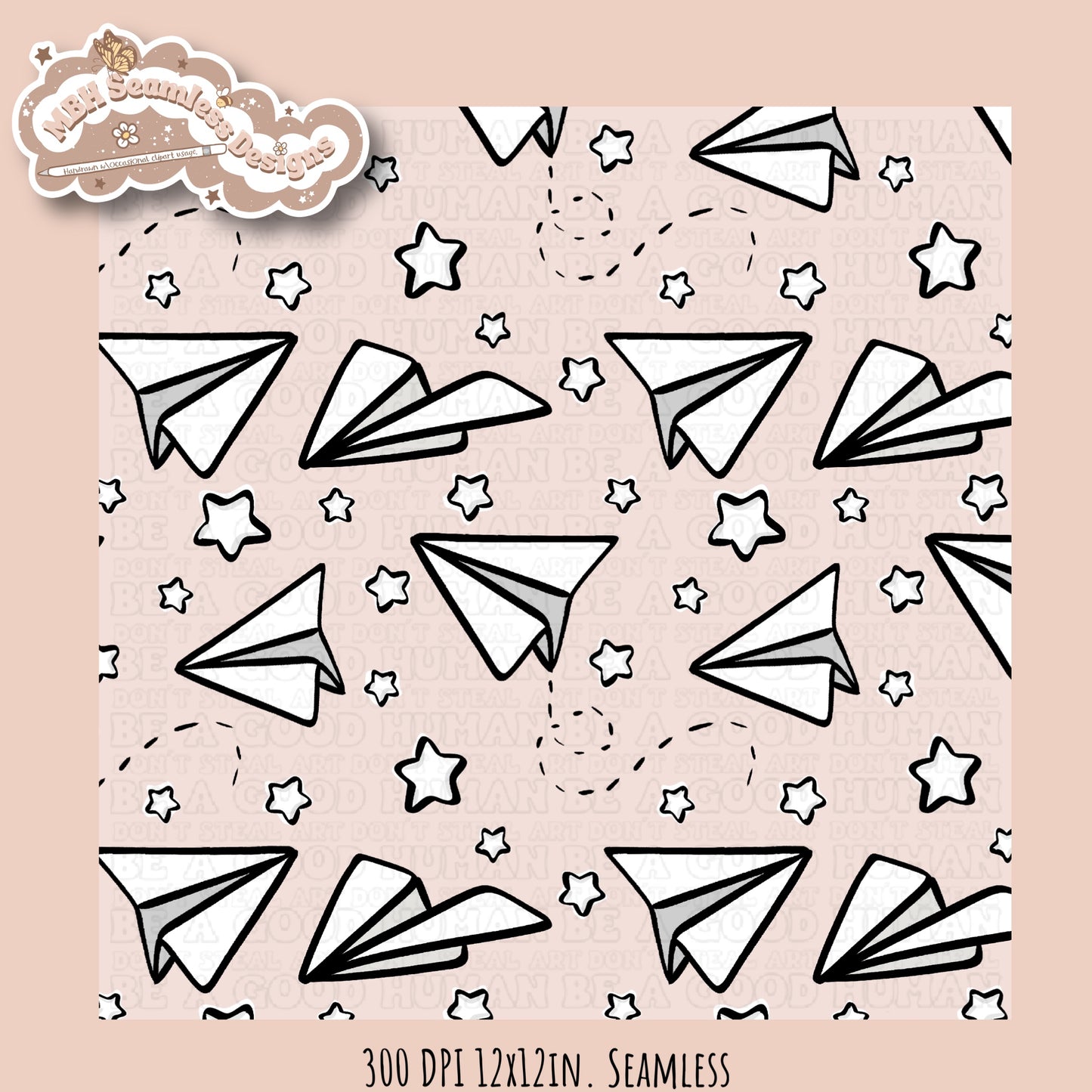 Starry Paper Airplanes•Multiple Colorway Options