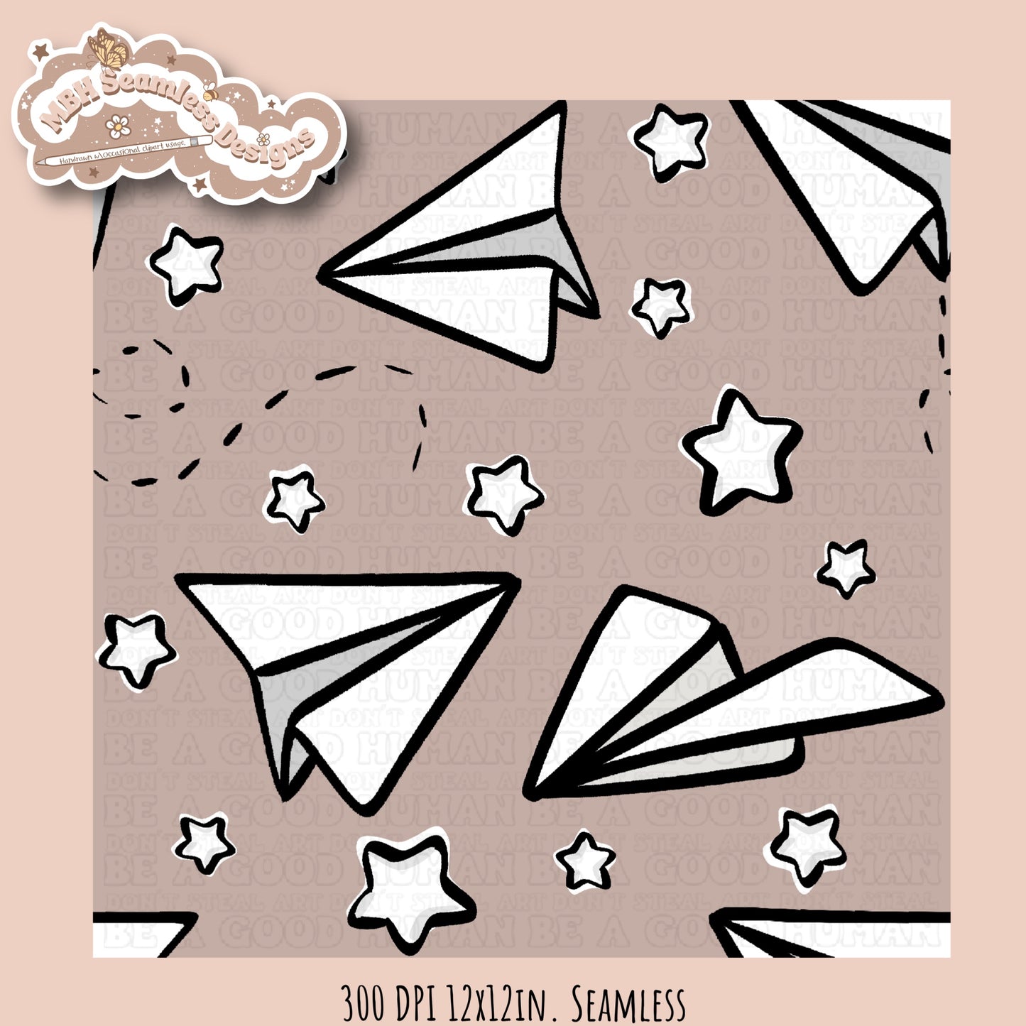 Starry Paper Airplanes•Multiple Colorway Options