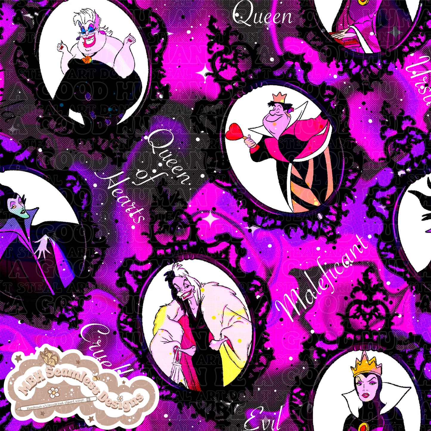 Female Framed Villains Multiple/Exclusive COLORWAYS