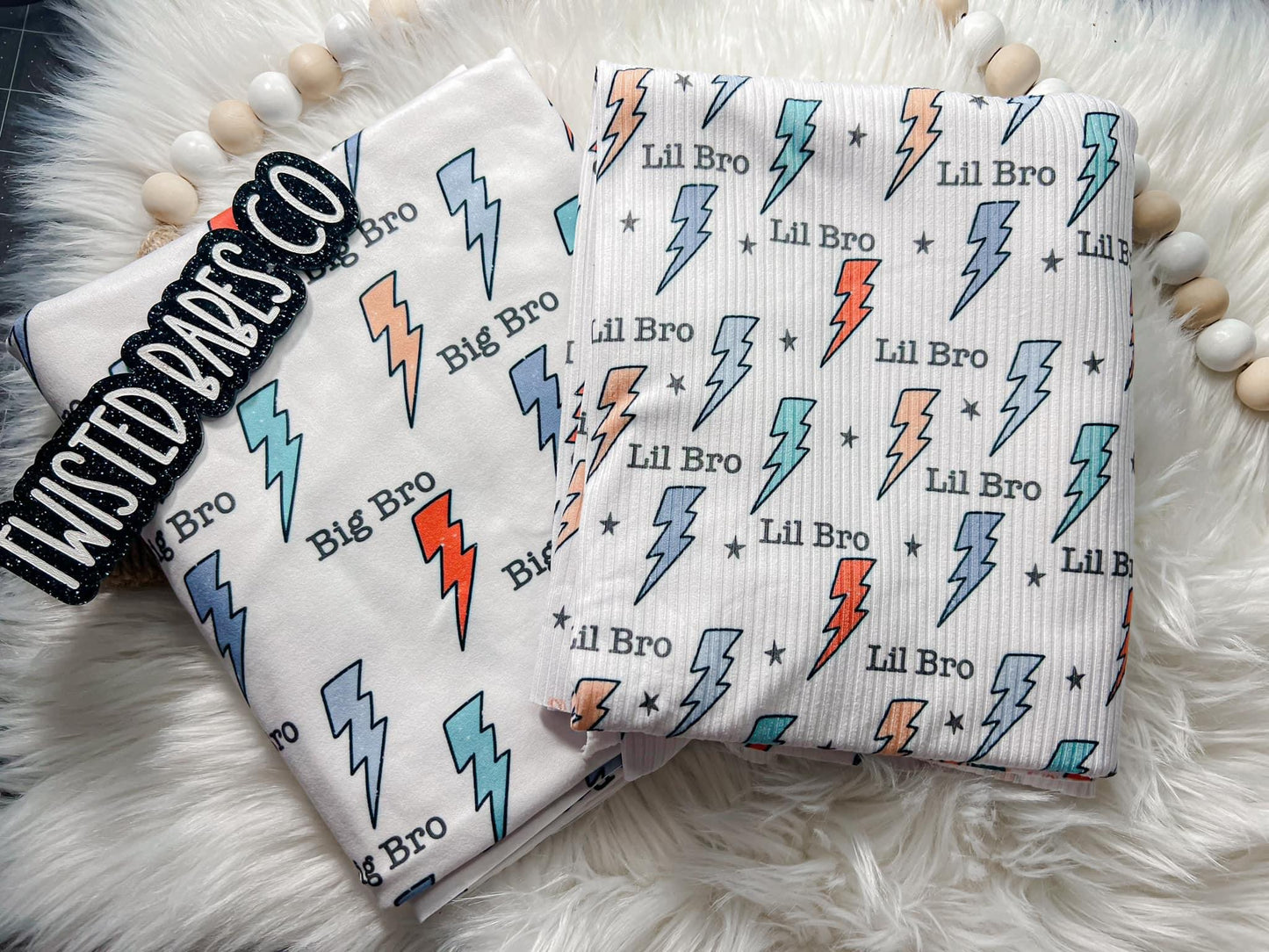 Big Bro Bolts Seamless Pattern