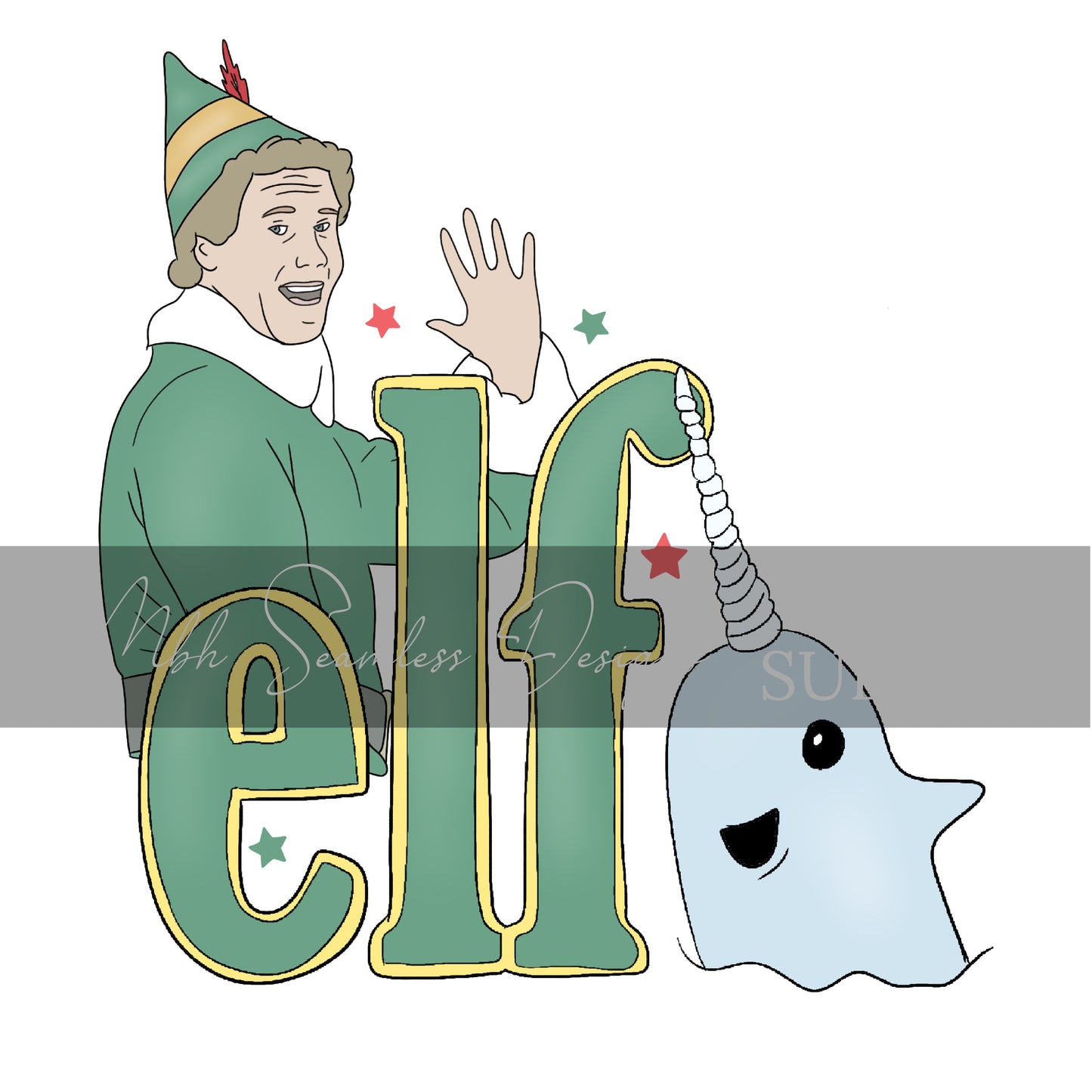 Buddy Quotes Seamless Pattern