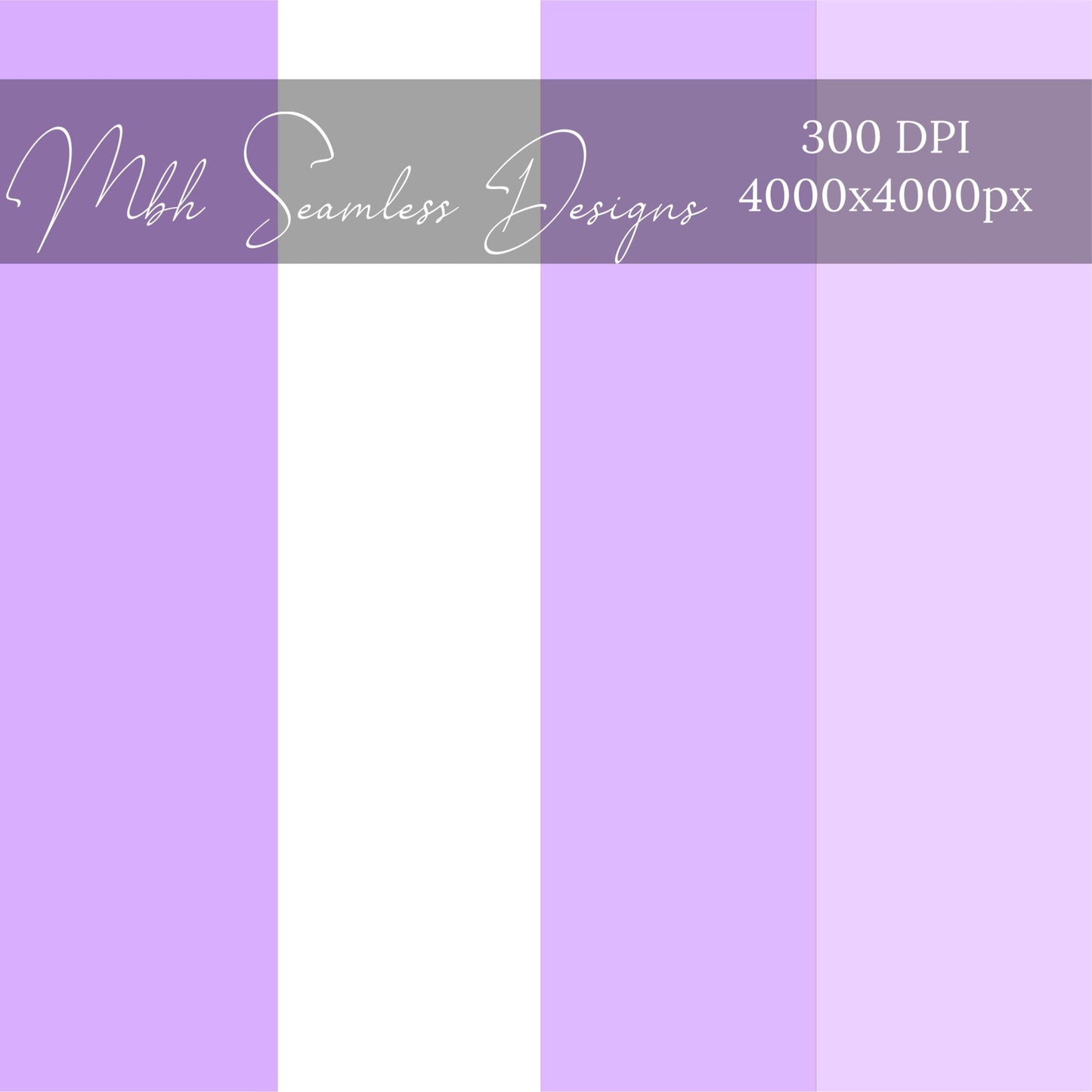 Lavender Starry Floral & Coords Seamless Pattern