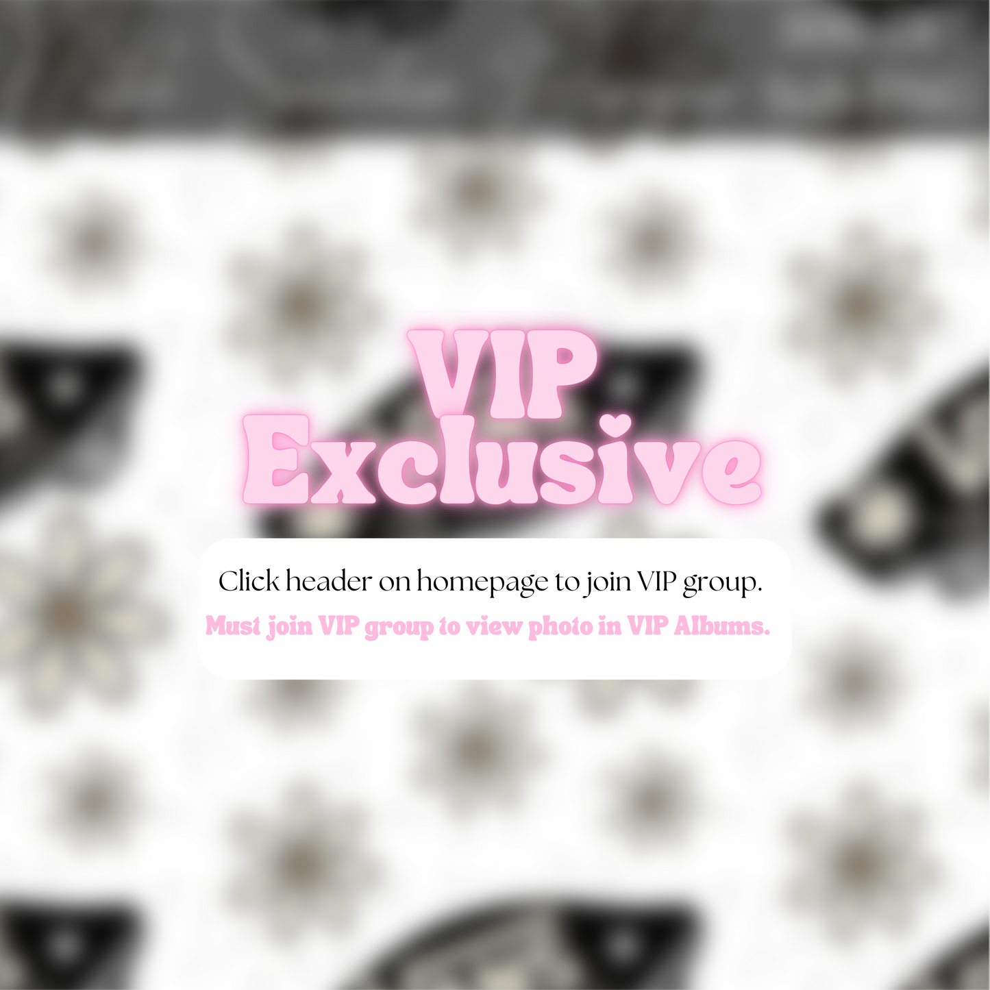 VIP EXCLUSIVE Cream Daisy Skateboads Seamless Pattern
