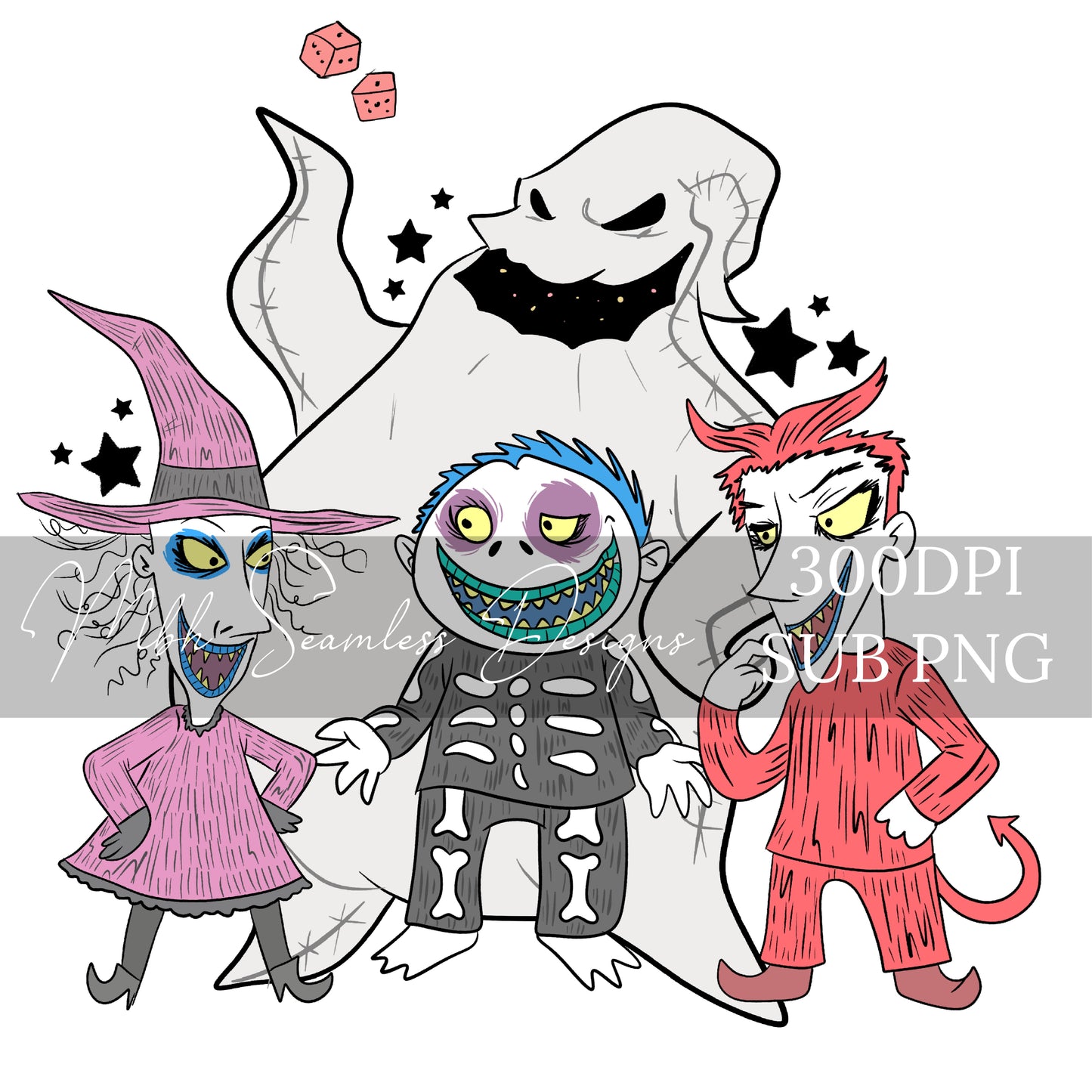 NBC Oogie & Henchmen PNG