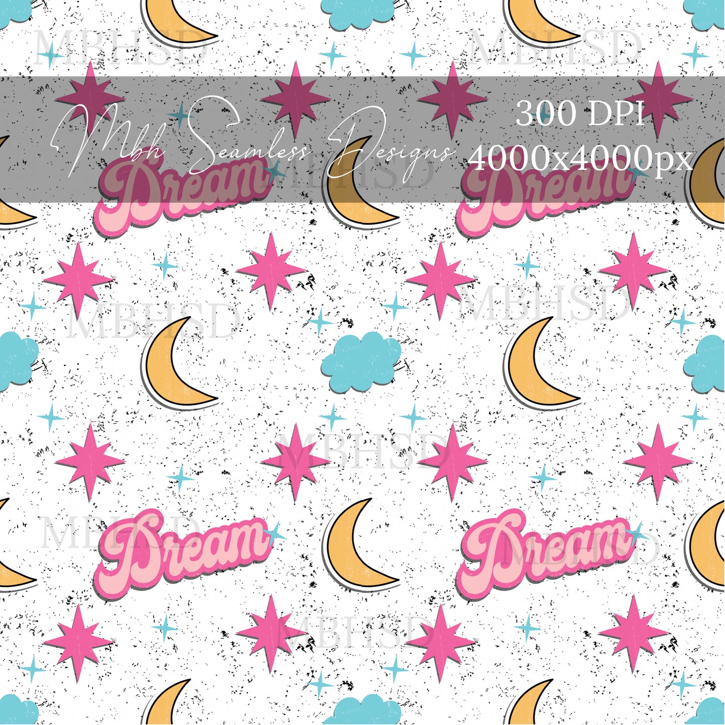 Dream Seamless Pattern