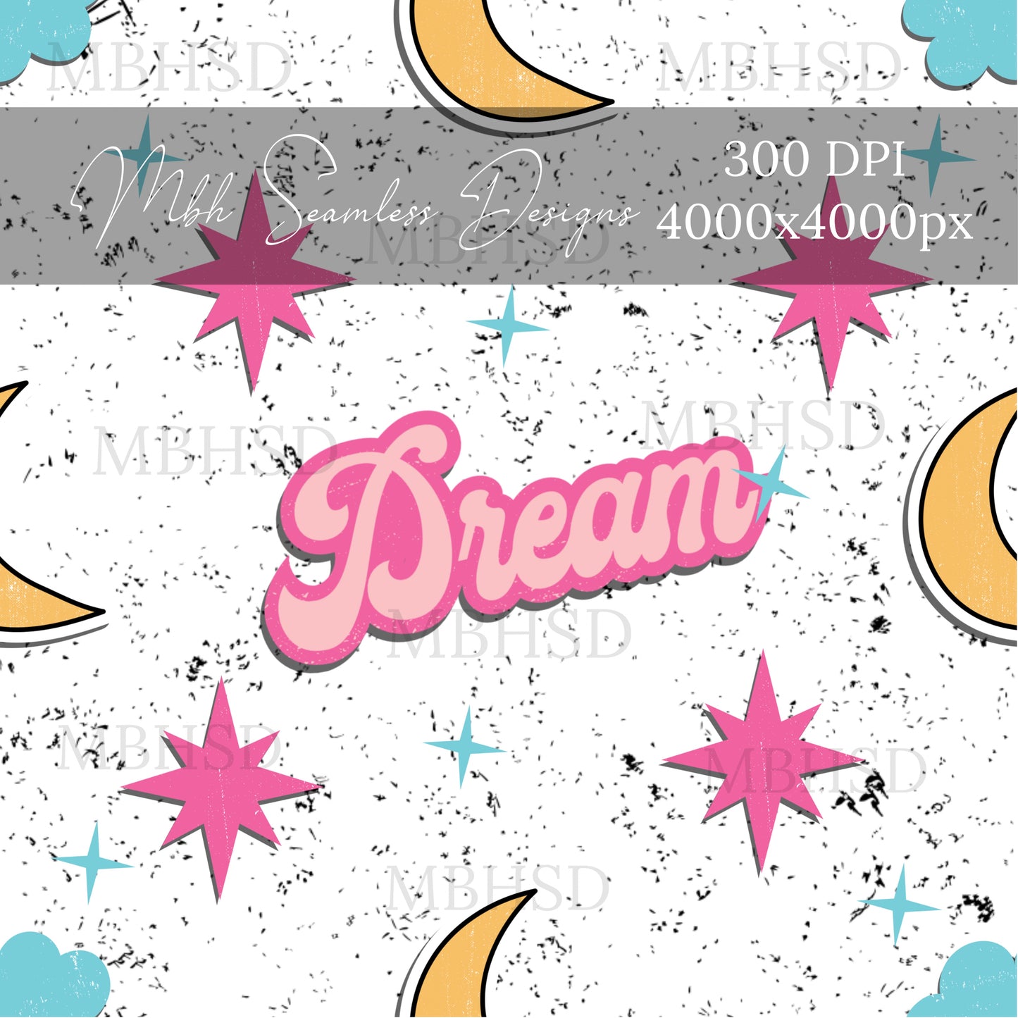 Dream Seamless Pattern