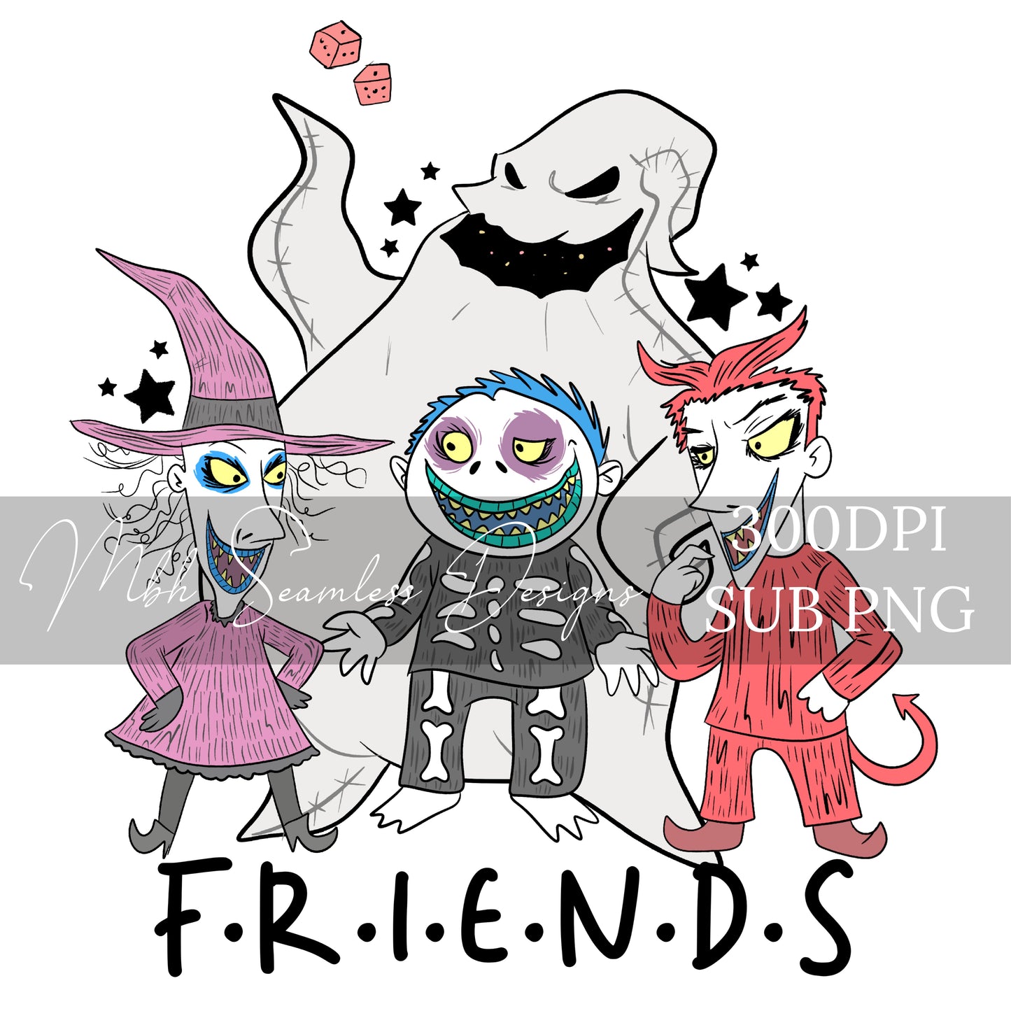 NBC Oogie & Henchmen PNG