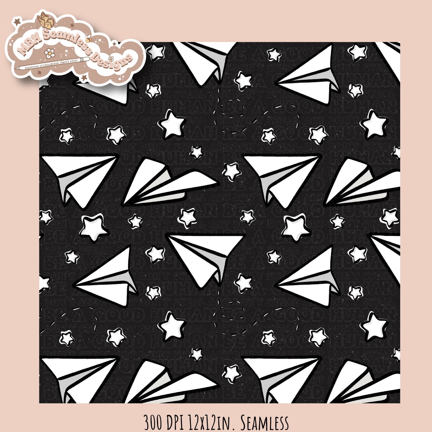 Starry Paper Airplanes•Multiple Colorway Options