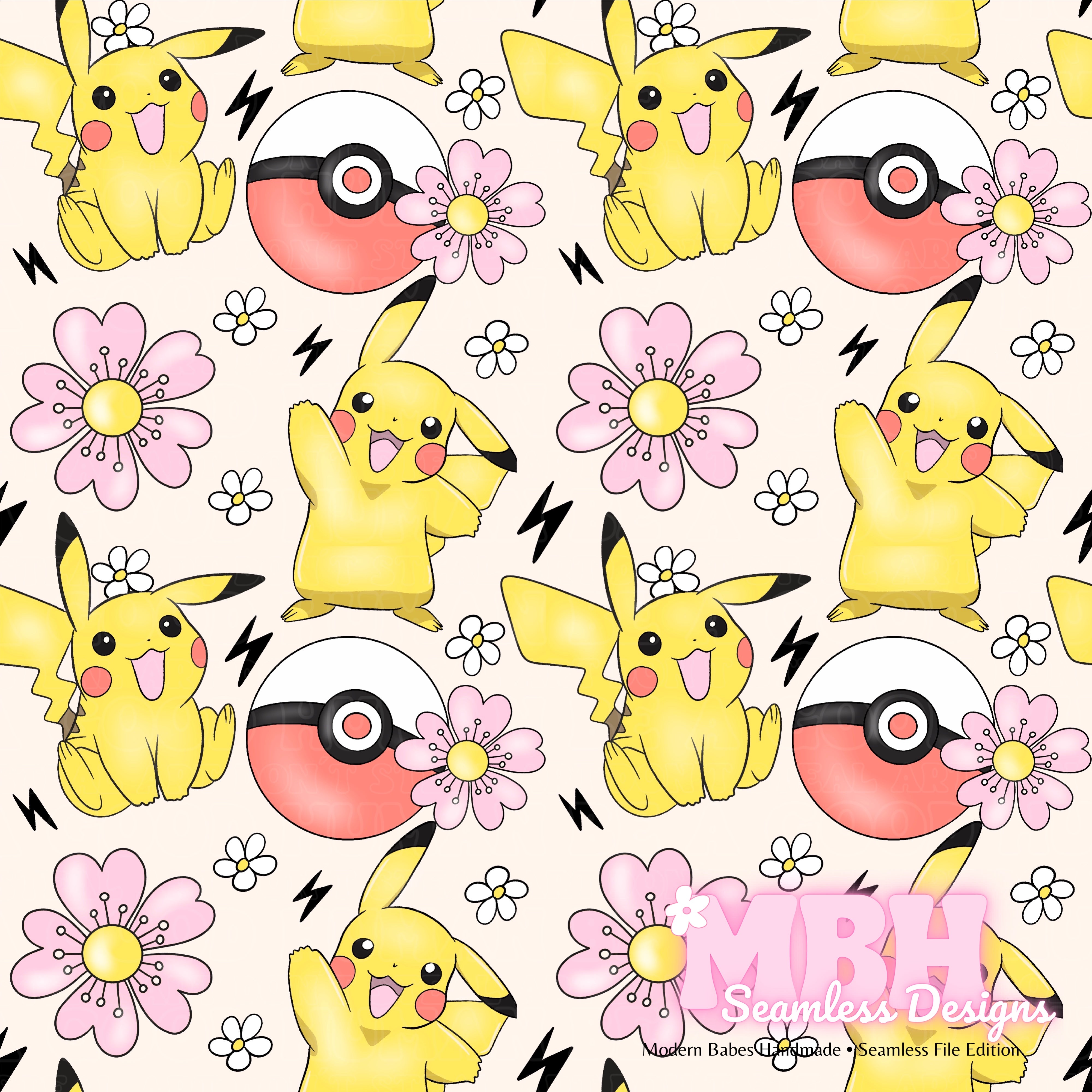 Pikachu Pattern Pokémon Professor Friede, Captain Pikachu Join New