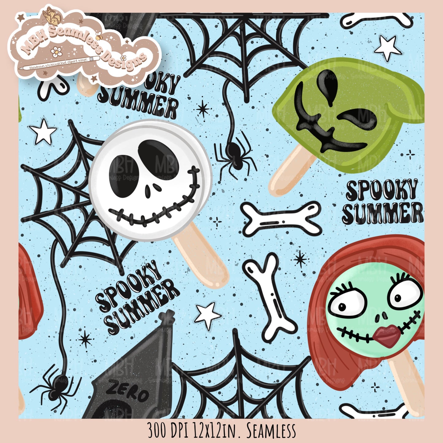 NBC Pops Seamless Pattern // Assorted Colorway Options