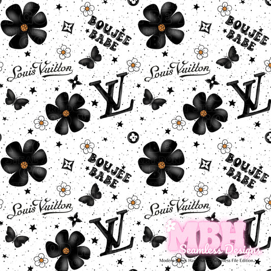 Boujee Midnight Floral Seamless Pattern MULTIPLE COLORWAYS