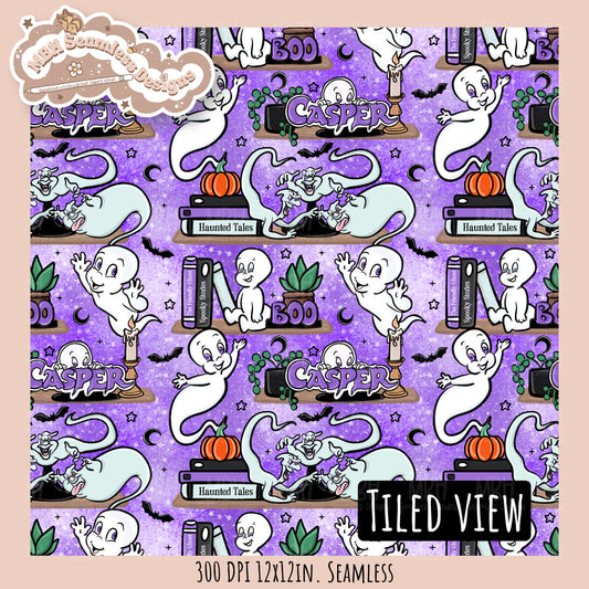 Casper Shelves Seamless Pattern // PNG // Multiple Colorway Options
