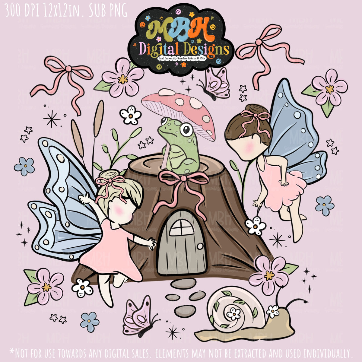 Hextober Day 3 • Whimsy Seamless Pattern // PNG // MULTIPLE COLORWAYS (Hextober files are not available in drives.)