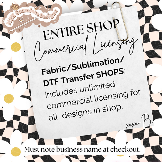 Fabric/Sublimation/DTF Transfer Shops•ALL FILES•COMMERCIAL LICENSE (Please READ description before purchasing.)