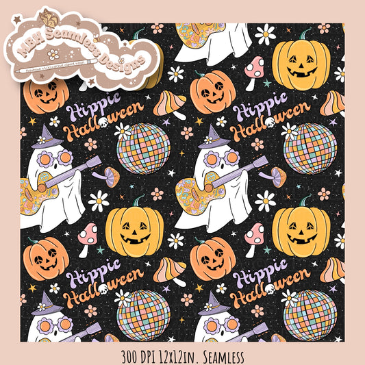 Hippie Halloween Seamless MULTIPLE COLORWAYS