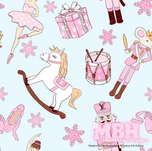 Nutcracker BOUJEE Seamless Pattern