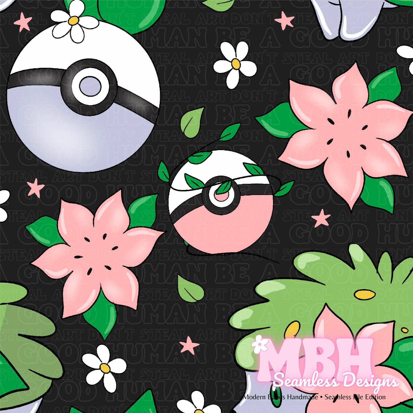 LIMITED Shayman Floral Seamless Pattern