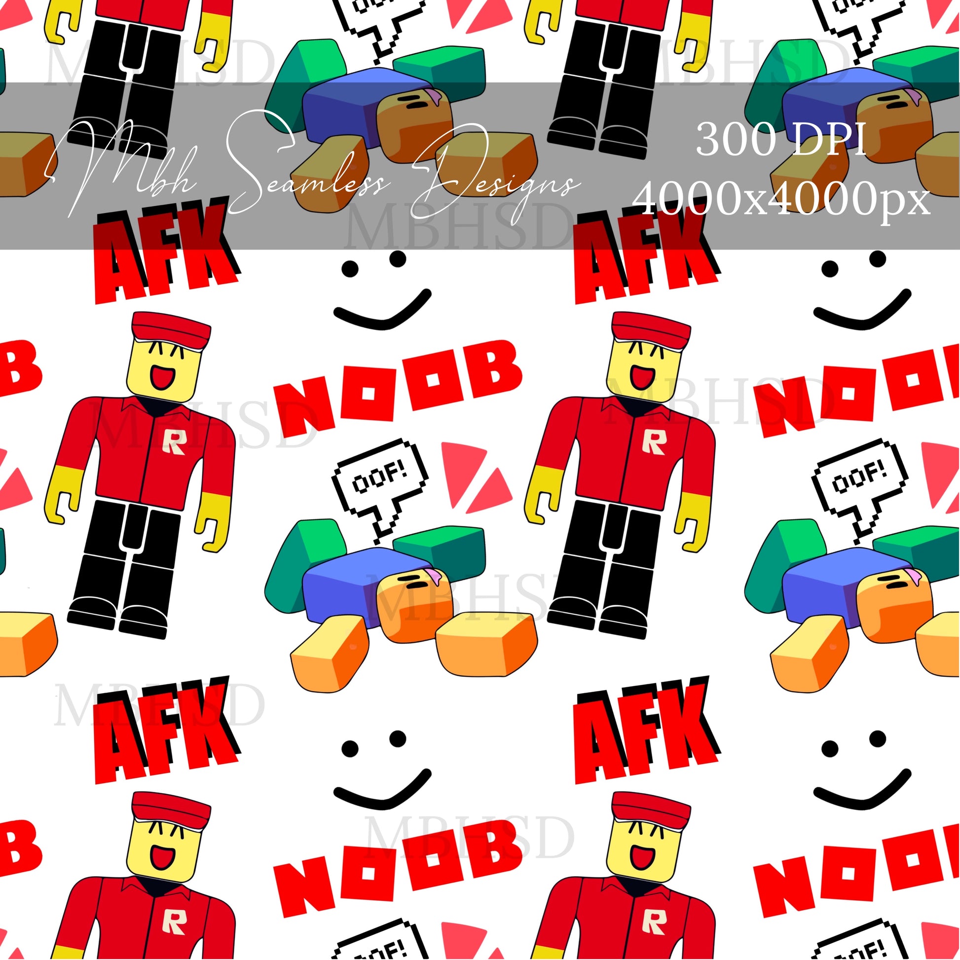 Roblox All The Noobs In The World Noob Pattern by smoothnoob in 2023
