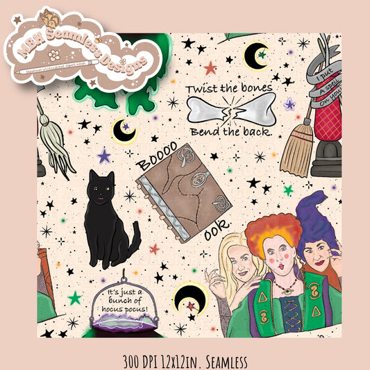 Starry Hocus Pocus Quotes MULTIPLE COLORWAYS