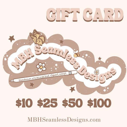 MBH Seamless Designs Gift Card