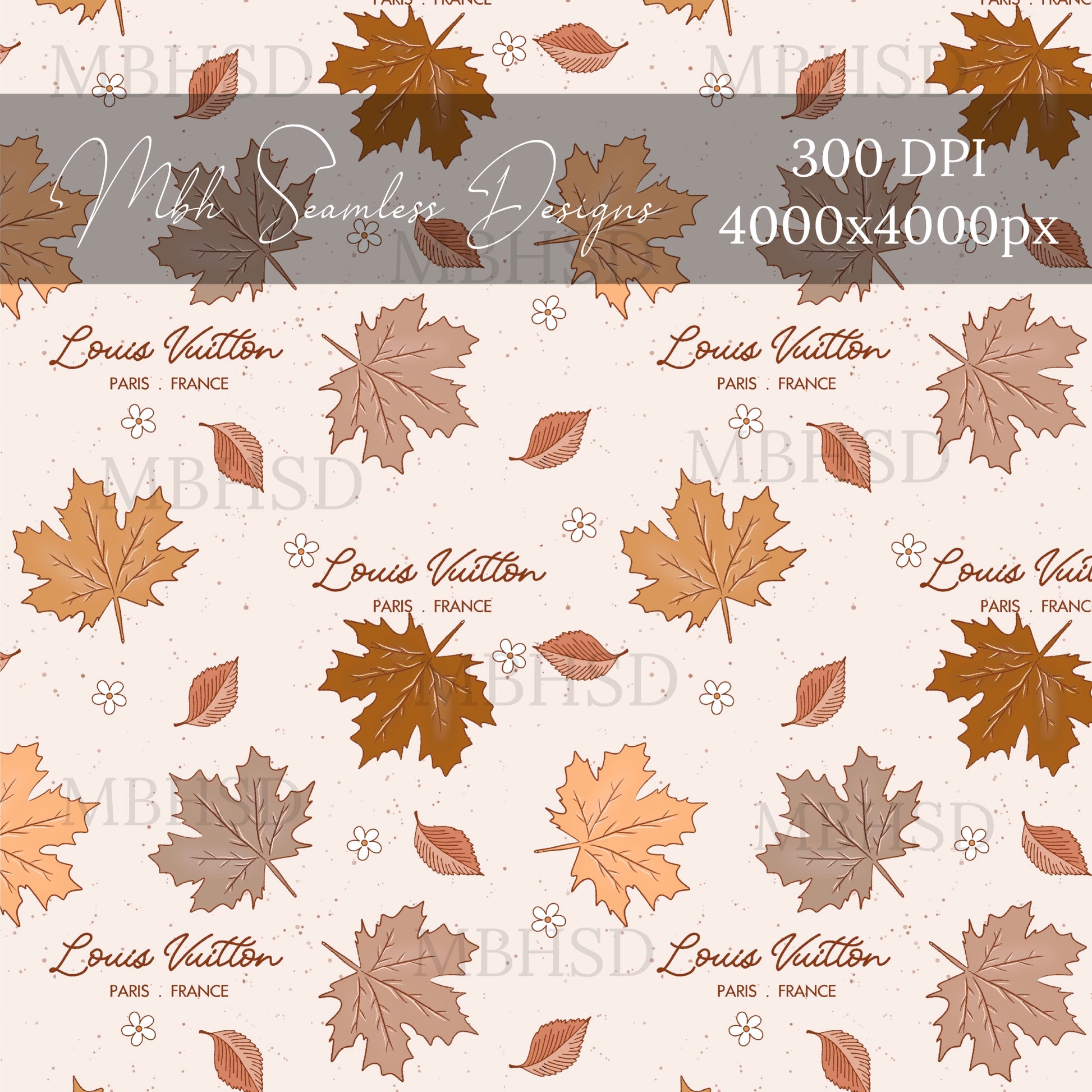 Boujee Cozy Fall Seamless Pattern – MBH Seamless Designs