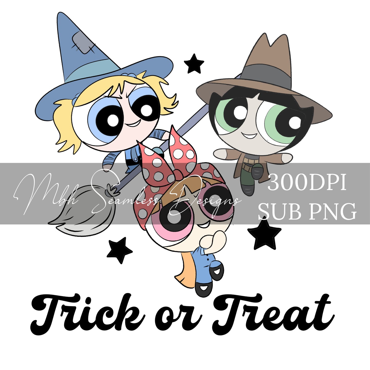 PPG Trick or Treat 2  PNG