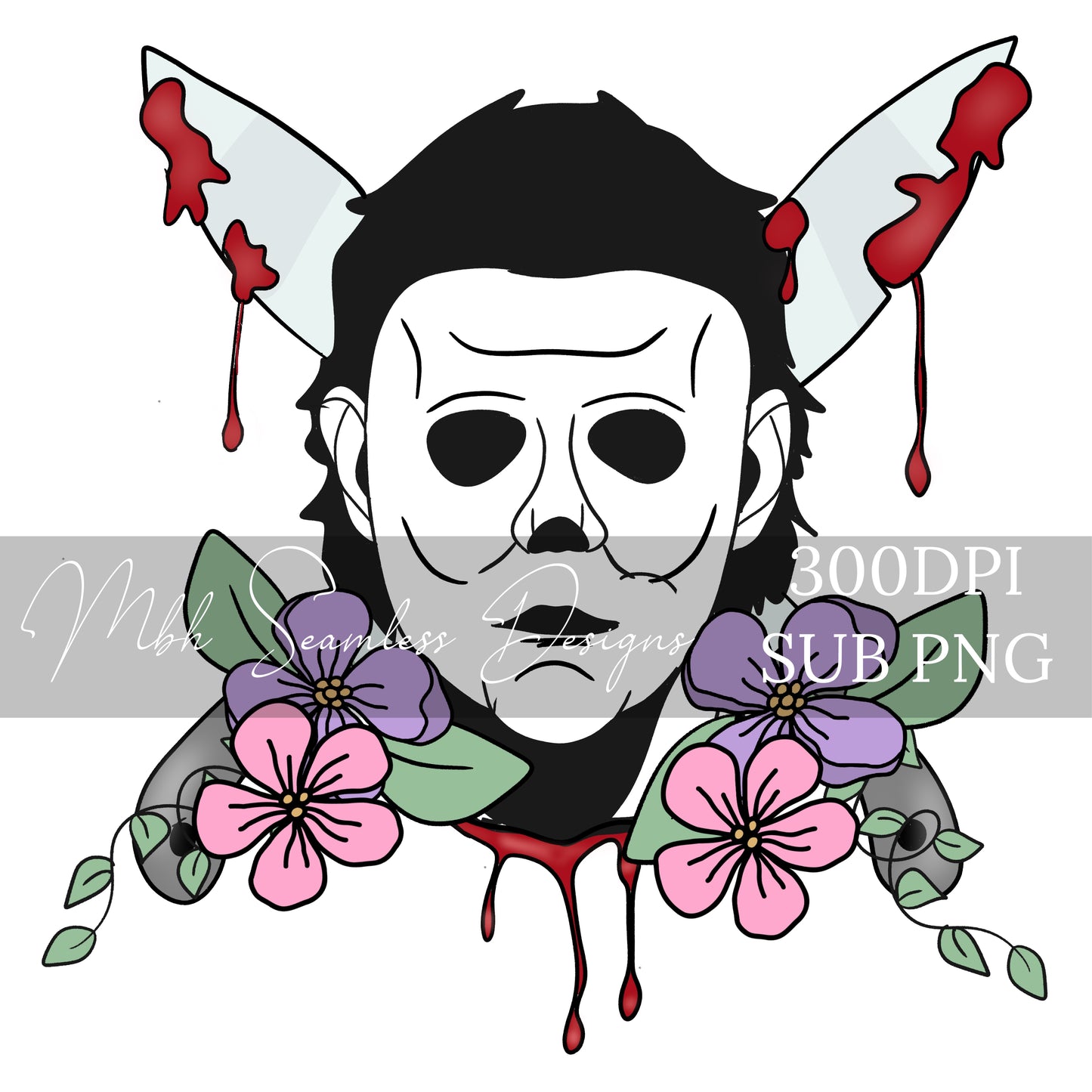 Myers Floral Daggers PNG