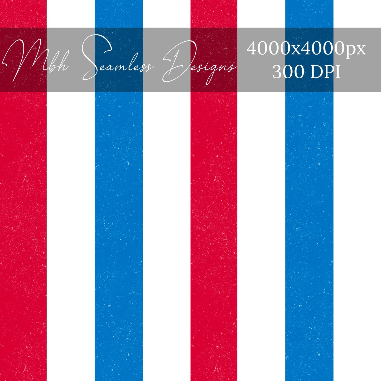 Patriotic Stripes Seamless Pattern